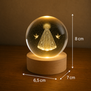 Luminária 3D Nossa Senhora Aparecida - Exclusiva Vivara Decor