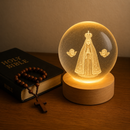 Luminária 3D Nossa Senhora Aparecida - Exclusiva Vivara Decor