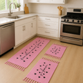 Jogo de Tapete para Cozinha - 3 Peças