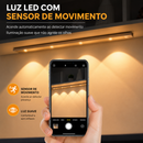 Luz de LED Magnética com Sensor de Movimento