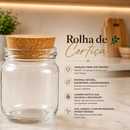 Kit 10 Potes para Tempero + Brinde 28 Etiquetas
