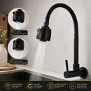 Torneira Gourmet Premium Flexível em Aço Inox