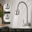 Torneira Gourmet Premium Flexível em Aço Inox