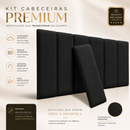 Kit de Cabeceiras Estofada Autocolante