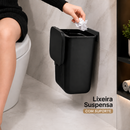 Lixeira Suspensa com Suporte Adesivo Ultra Resistente
