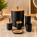 Kit Completo para Banheiro Toque de Luxo - 6 Peças